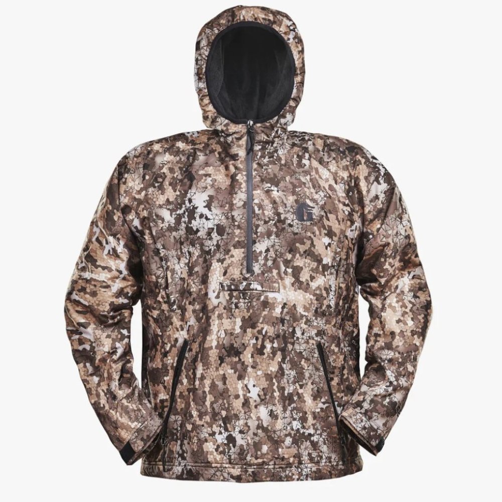 Gator Waders 1/2 Zip Bog Hoodie - Large Men's - Brown Seven - Minnesota Seller